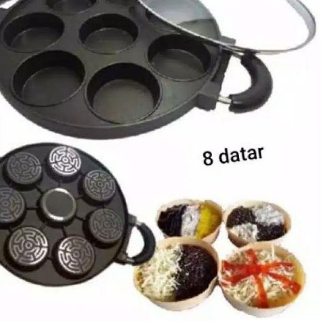☪ CETAKAN TEFLON 7 & 8 LUBANG DATAR MARTABAK MINI APEM ☉
