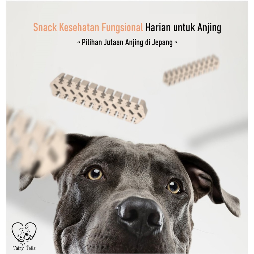 Dent.doc Single Cleaning Teeth Sharkbone Stick dent.dog | Chew Stick Kunyah Untuk Gigi Sehat | Snack Anjing