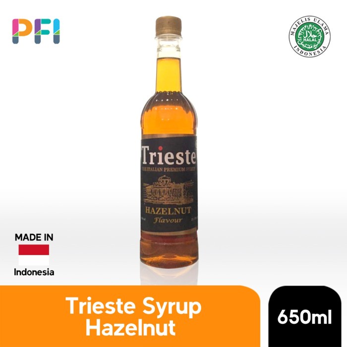 

SIRUP- SYRUP TRIESTE HAZELNUT FLAVOUR 650ML SIRUP HAZELNUT -SIRUP.