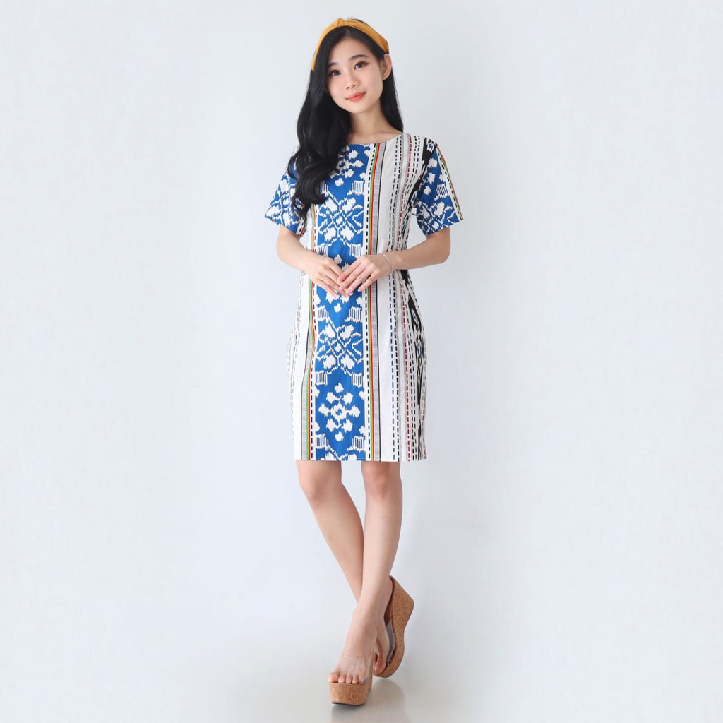Baju Batik Wanita - Ceongsam Batik Wanita 038 MVP-Blue SKT
