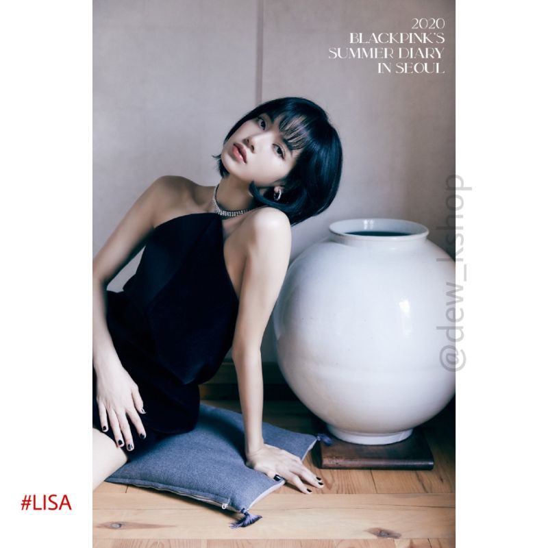 POSTER BLACKPINK (LISA) - 2020 BLACKPINK’S SUMMER DIARY IN SEOUL