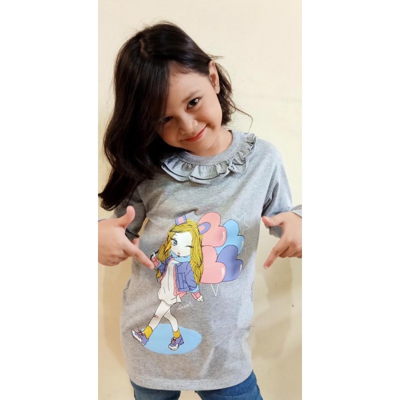 Kaos Anak Perempuan Kawai Girl Beegirl