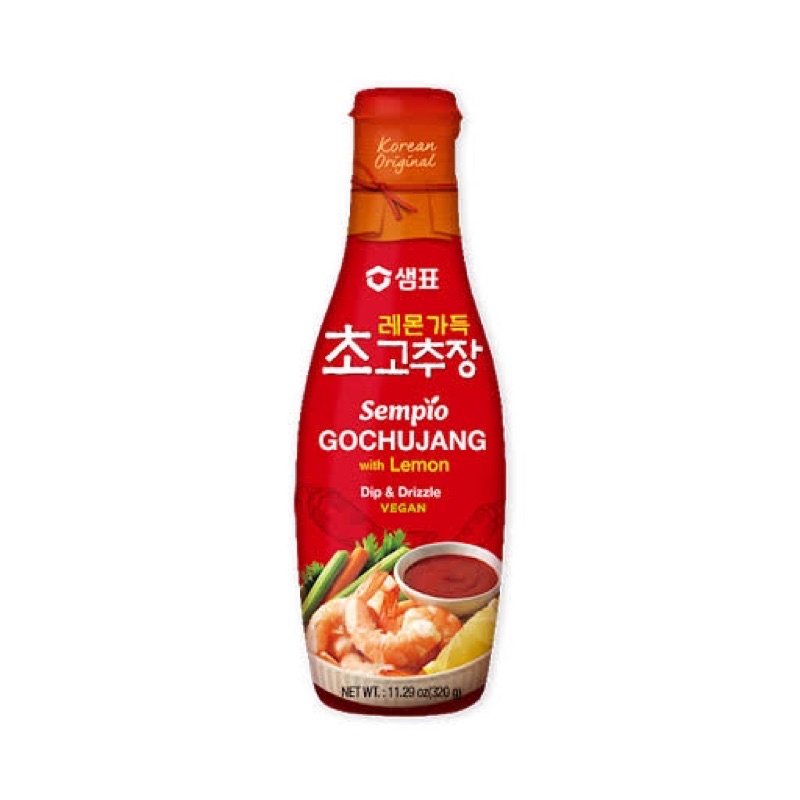 

Sempio Gochujang With Lemon Dip & Drizzle 330g -Saus Pasta Cabai