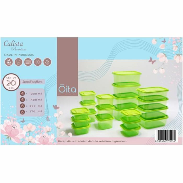Toples Calista Oita 20Pc / Toples Plastik / Toples Calista