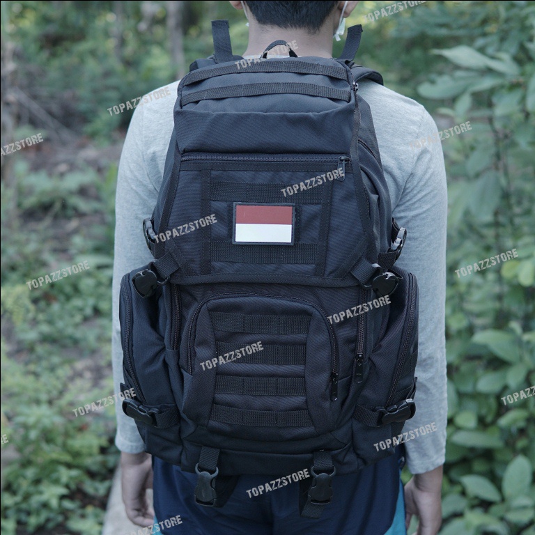 Tas Tactical Army Loreng Tentara Ransel Punggung Laptop Polisi Militer TNI Kuat Kokoh Satpam Securit