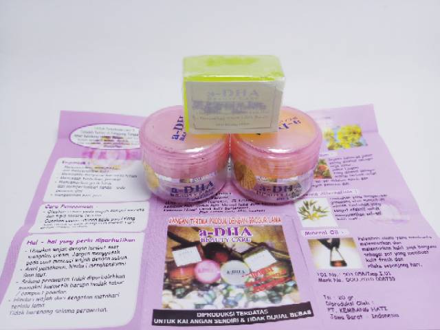 PAKET ADHA PINK HOLO SEGEL ASLI