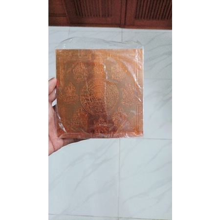 Sri  yantra, Laksmi  Ganesha Kuvera Kubera Yantra flat cooper 15*15