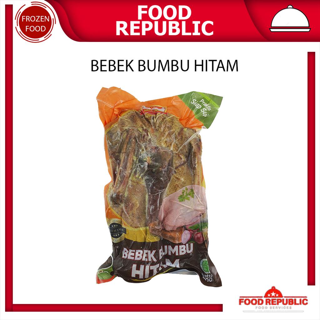 BEBEK BUMBU HITAM 800 GR HALAL INSTAN ENAK JURAGAN DUCK DENGAN BUMBU