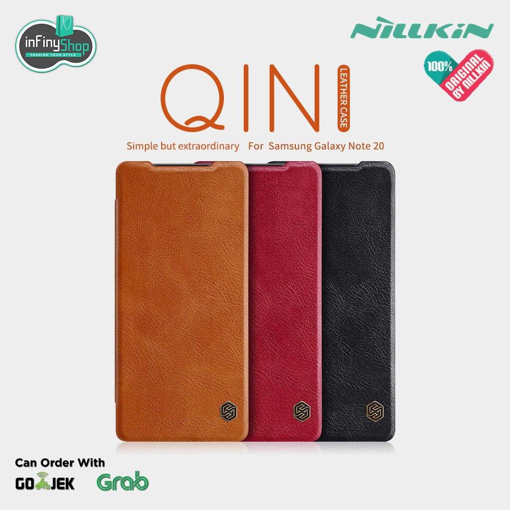 SAMSUNG GALAXY NOTE 20 - NILLKIN QIN LEATHER CASE