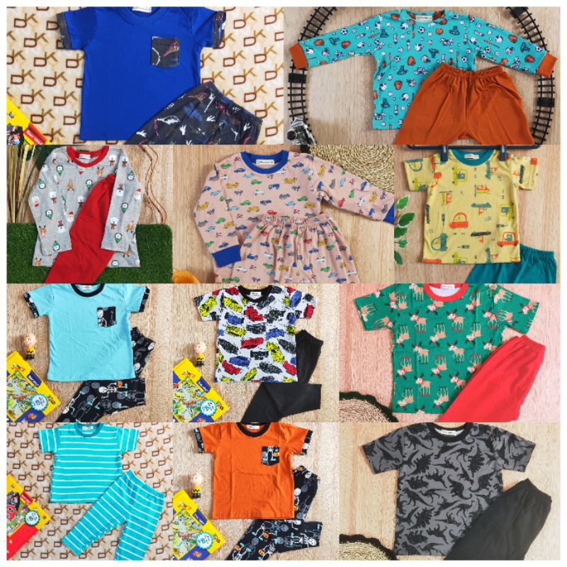 PAKET PIYAMA ANAK RESELLER 15 Set TERMURAAH