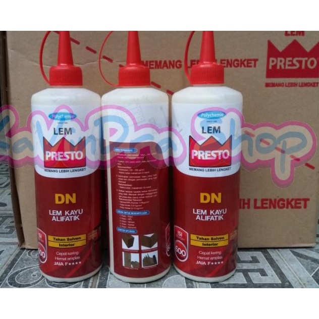 

✪ Lem Kayu Presto DN 600 gr ➾