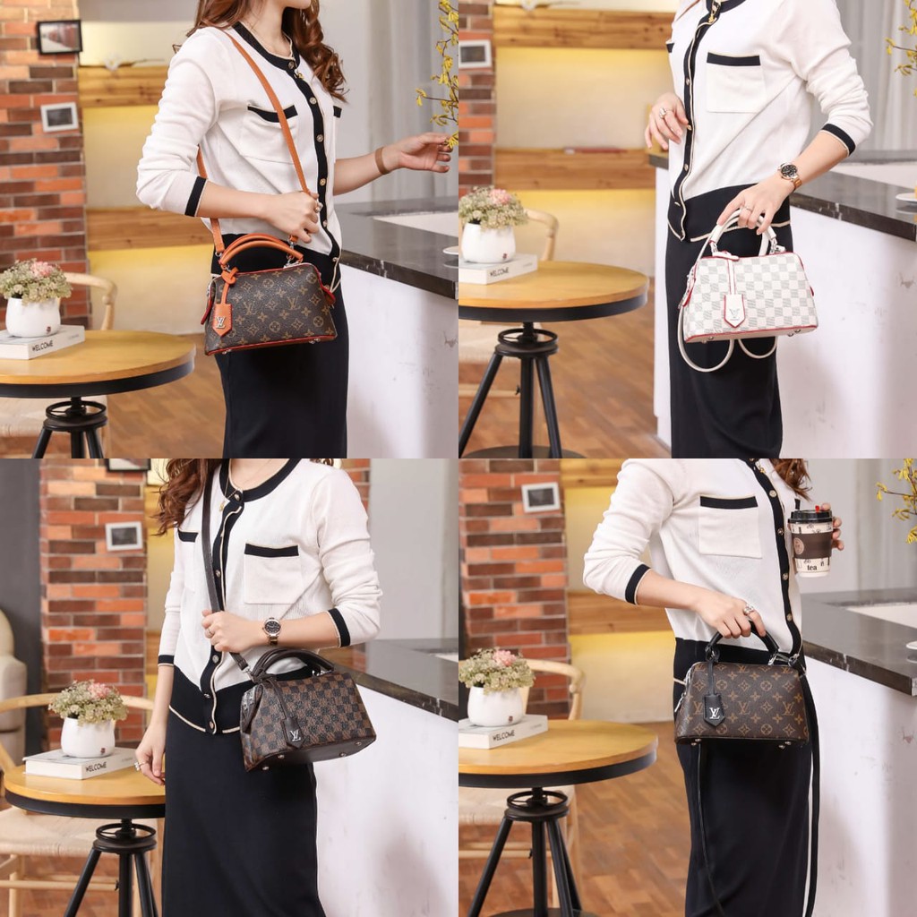 BAG Speedy Doctor Silver Hardware Handbag R28501