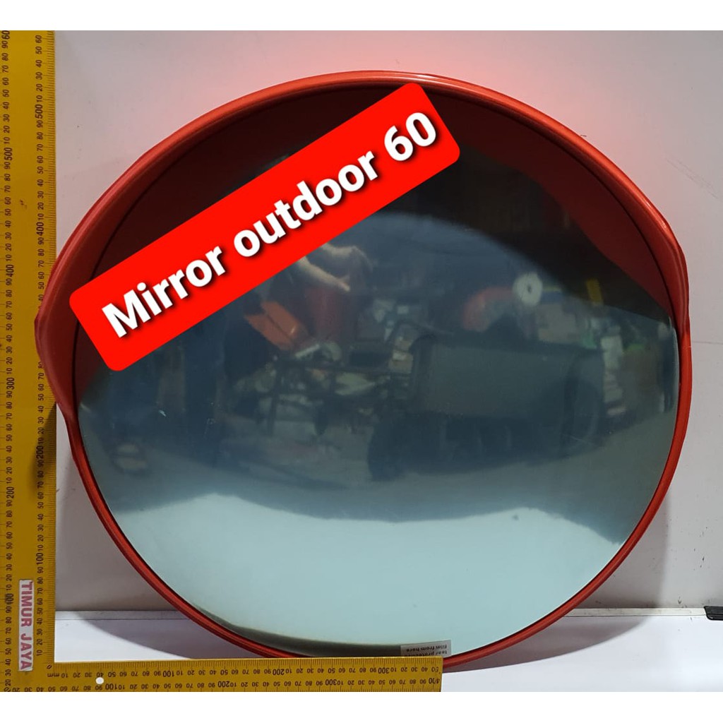 Convex Mirror Kaca Cermin Cembung 60 cm Outdoor Simpang Jalan