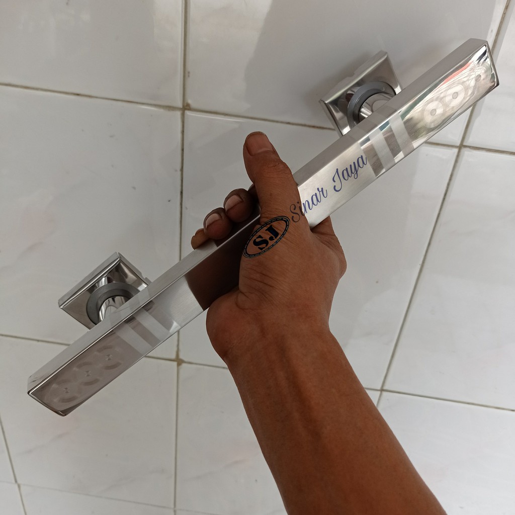 handle pintu stainless 33cm gagang tarikan pintu minimalis pegangan pintu kuputarung kotak termurah model stainless graver