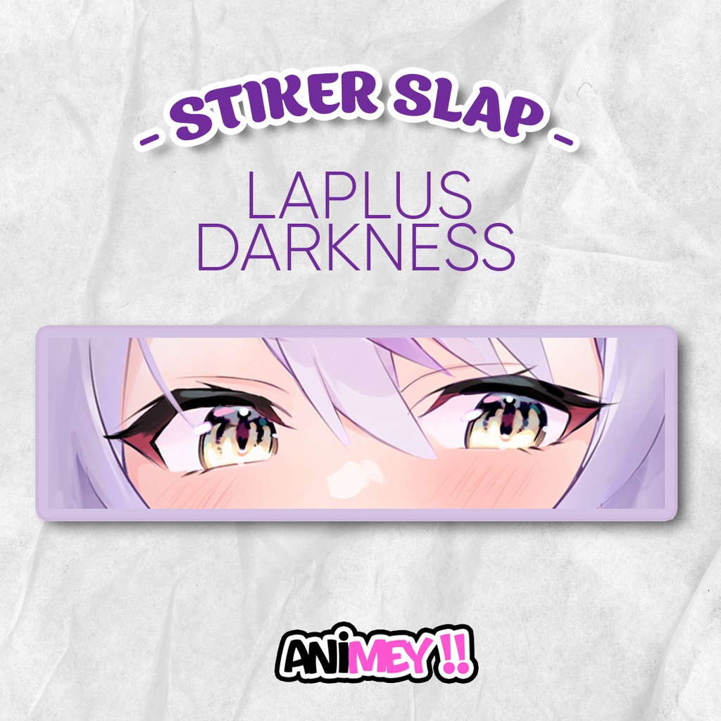 

Stiker Slap Laplus Darkness Hololive Vtuber Anime Sticker Waterproof