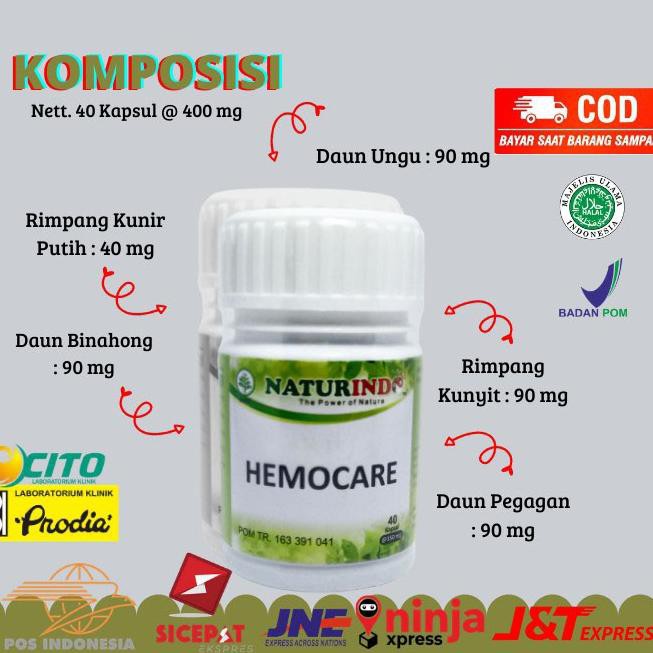 G3K9  Usus Buntu Alami  Usus Buntu Tanpa Operasi MUCOSAFIT HEMOCARE Naturindo Y0H