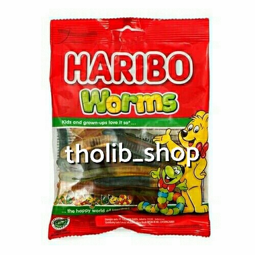 

Haribo worms 160 gr