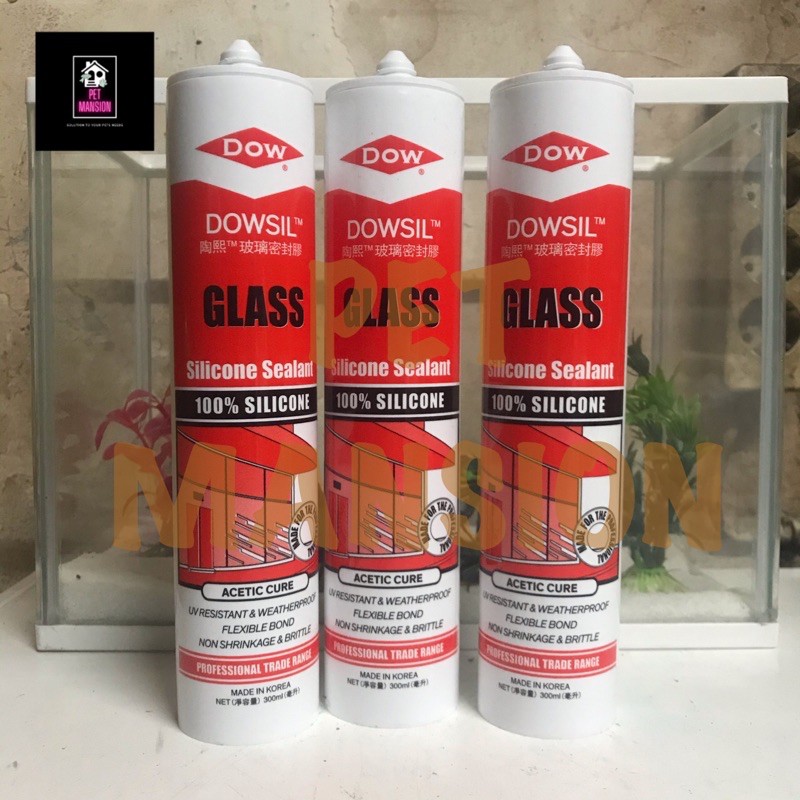 DOWSIL lem silikon aquarium sealant silicon