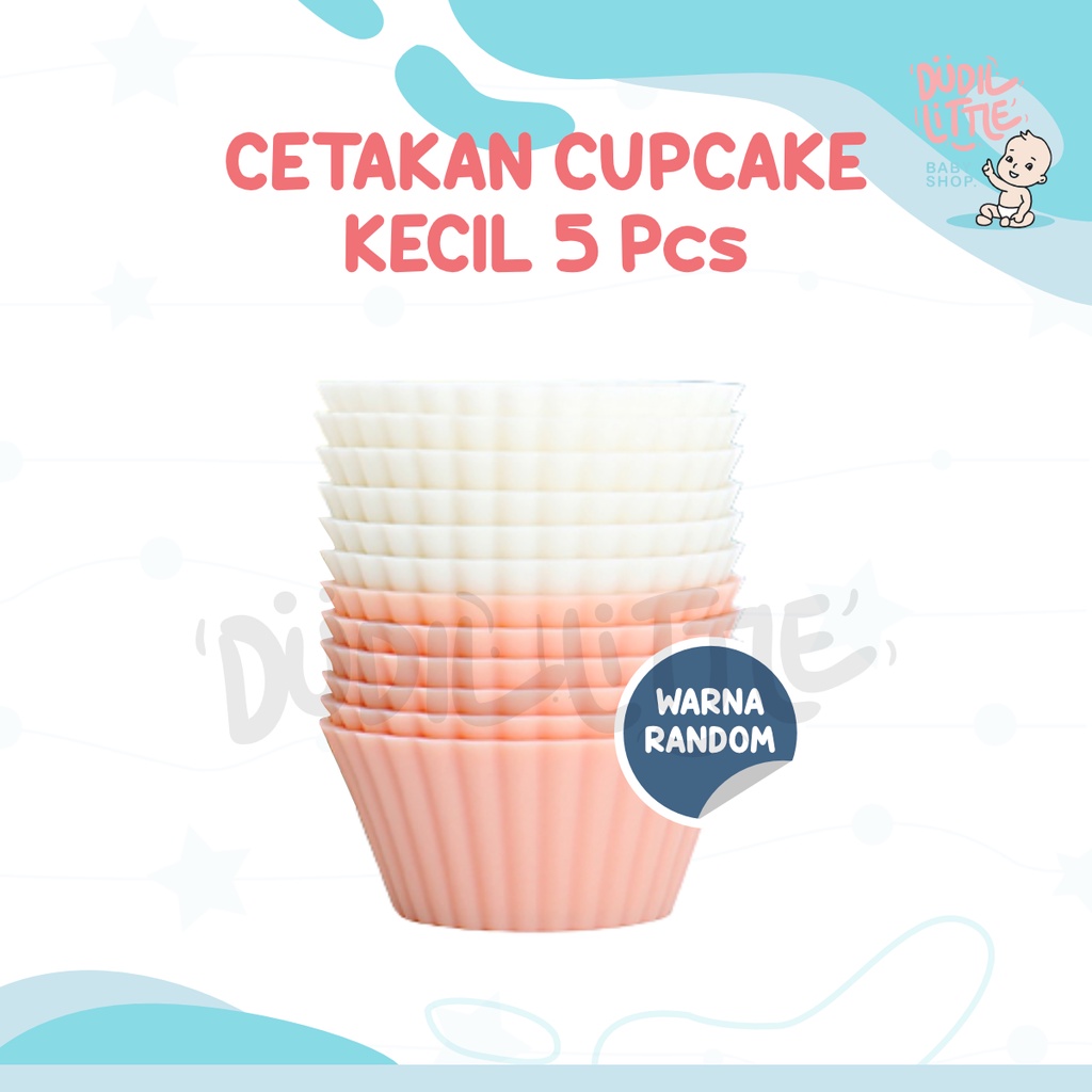 Cetakan Cupcake muffin bento silikon anti lengket flexibel dan Quick release ringan 100% Garansi