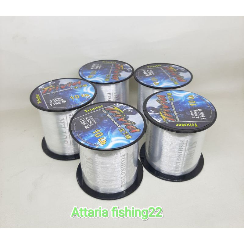 Senar Pancing Trixster Trivia High Performace / Monofilament Fishing