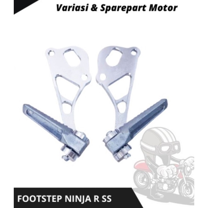 step belakang  ninja r ss RR  knlpot cobra