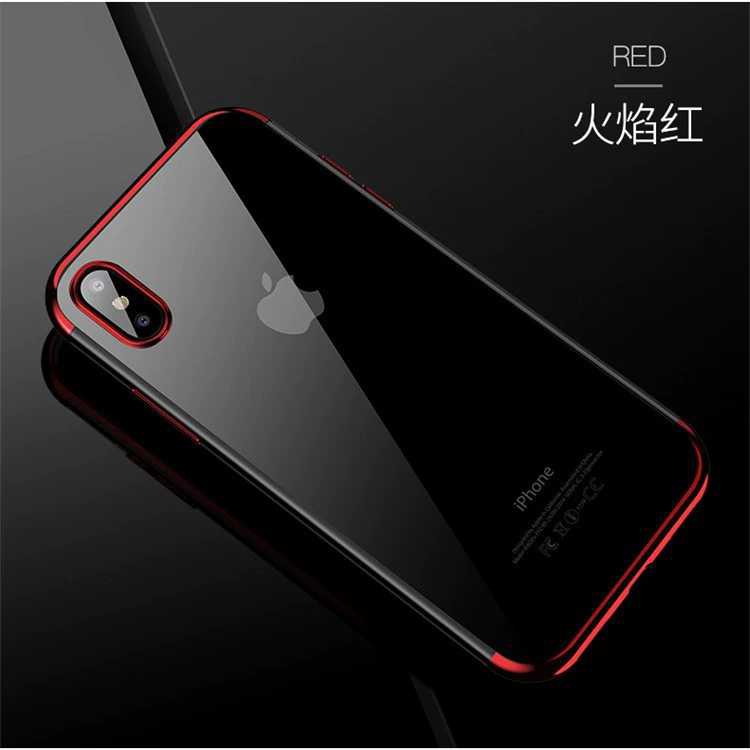 Case iPhone 6 7 8P X XS XR XSMax 11 Plating TPU Phone Case