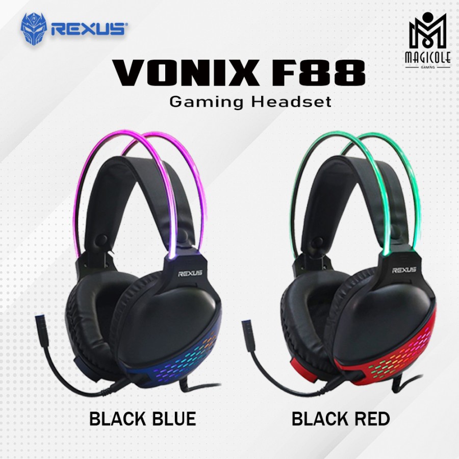 Rexus Vonix F88 RGB Gaming Headset