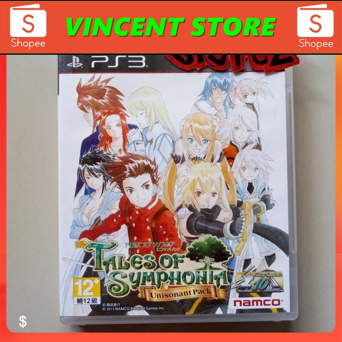 bd PS3 kaset game TALES OF SYMPHONIA CHRONICLES (JEPANG)
