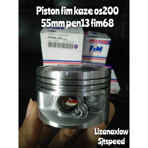Piston fim kaze os 200 diameter 55 pen13 fim68-2