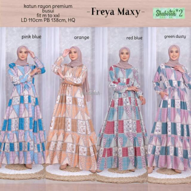 Jual Gamis Keren Freya Maxy Shopee Indonesia