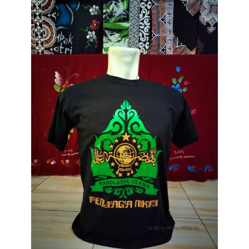 (PROMOSI) KAOS SANTRI AZAHIR,NU,NGOPI NGAJI- BAHAN KATUN-  SETARA DISTRO