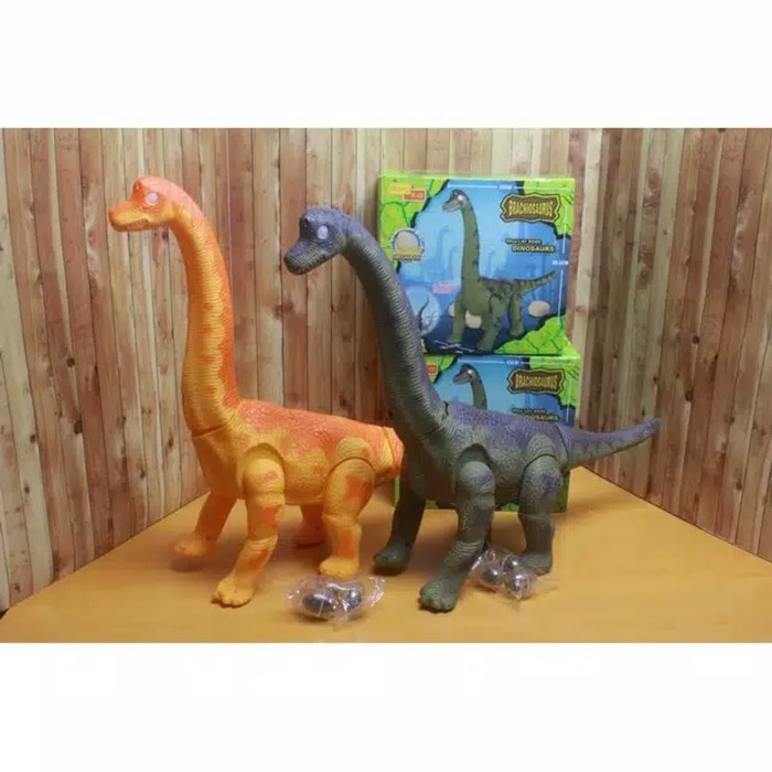 Dinosaurus Brachiosaurus BertelurBorn EggNo.6626 - Mainan Anak Edukasi Laki laki Perempuan Koleksi Dino