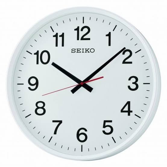 jam dinding seiko qxa700W qxa700 original quiet sweep 42 cm