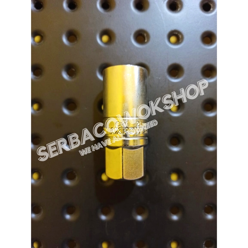 Maxpower Kunci Busi Mata Sock Busi 1/2 x 21 mm Spark Plug Termurah Berkualitas