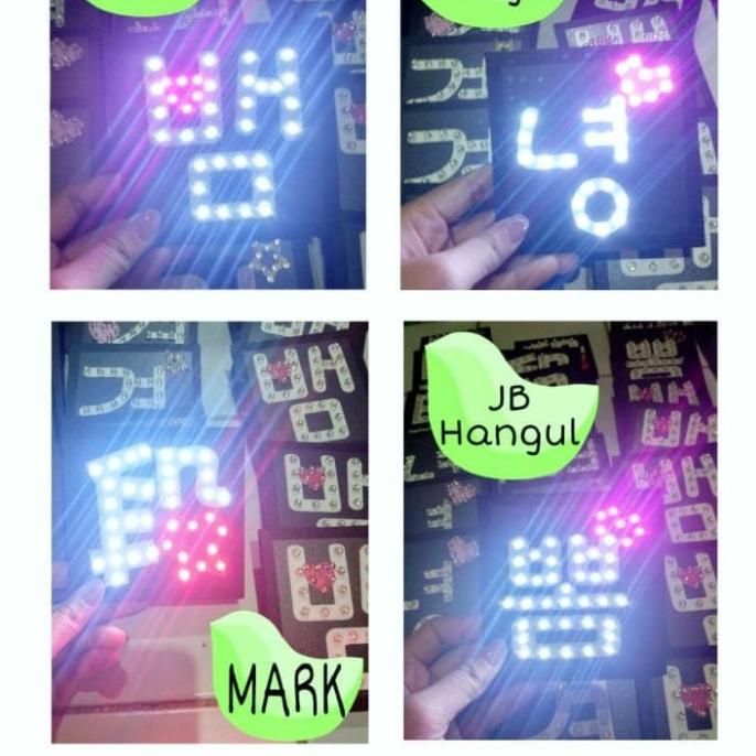 GOT7 mini LED banner / Got7 Lightstick JB Mark Jinyoung Bambam Yugyeom Termurah