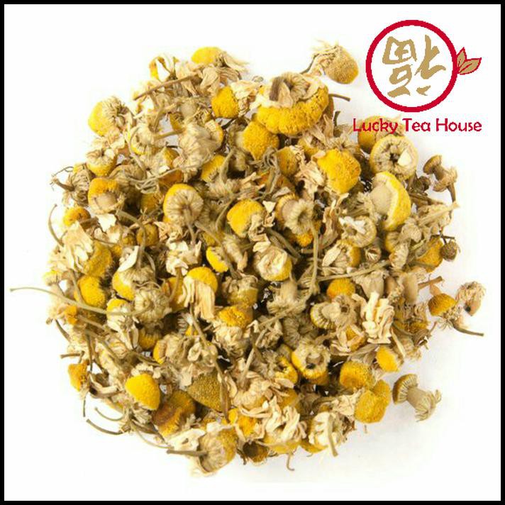 

ro8e chamomile flower tea teh bunga kering 50 gram vgrk