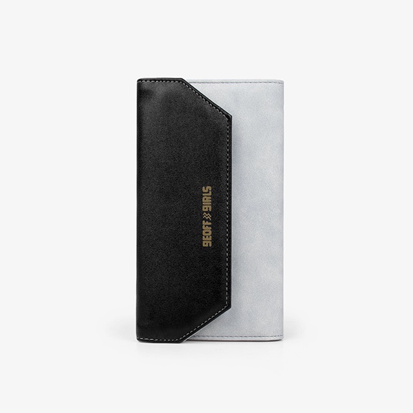Geoff Girls Official - Matilda Black Grey | Wallet | Dompet Wanita