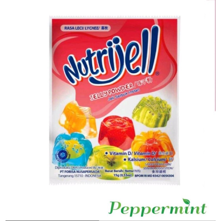 

Nutrijell Leci Jelly Powder (15g)