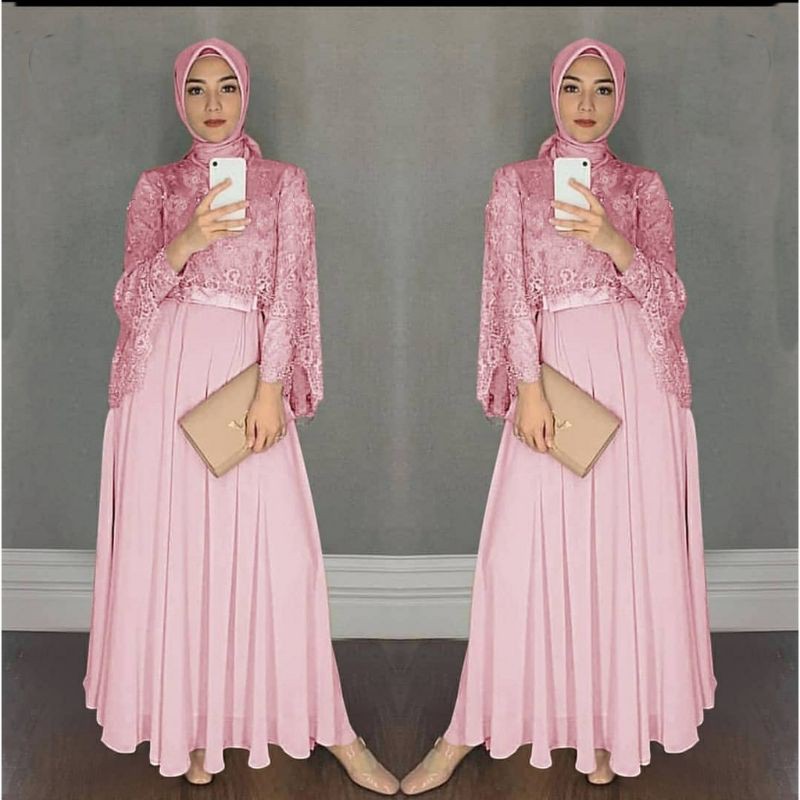 DRESS KIRANA BROKAT