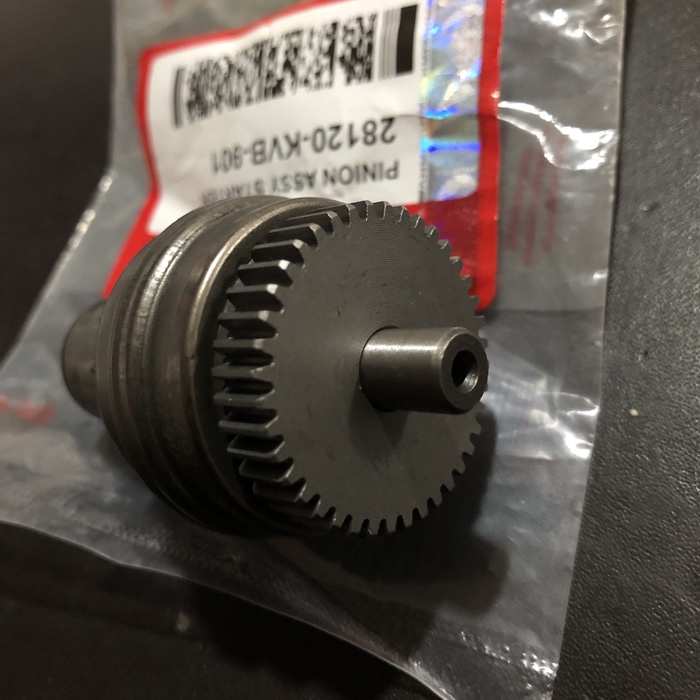 ORIGINAL AHM Gear gigi pinion granat double starter honda beat karbu vario 110 karbu scoopy karbu spacy karbu