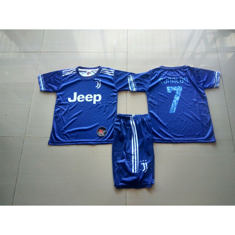 JERSEY KAOS BOLA SETELAN ANAK ANAK JUVENTUS HOME MUSIM 2020