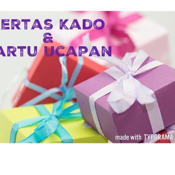 

☀ Kertas Kado dan Kartu Ucapan ✻