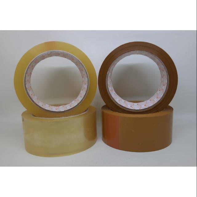 

Lakban Bening dan Cokelat 2" UK: 45mm × 82Yard - MURAH DAN BERKUALITAS - BRAND COIN TAPE