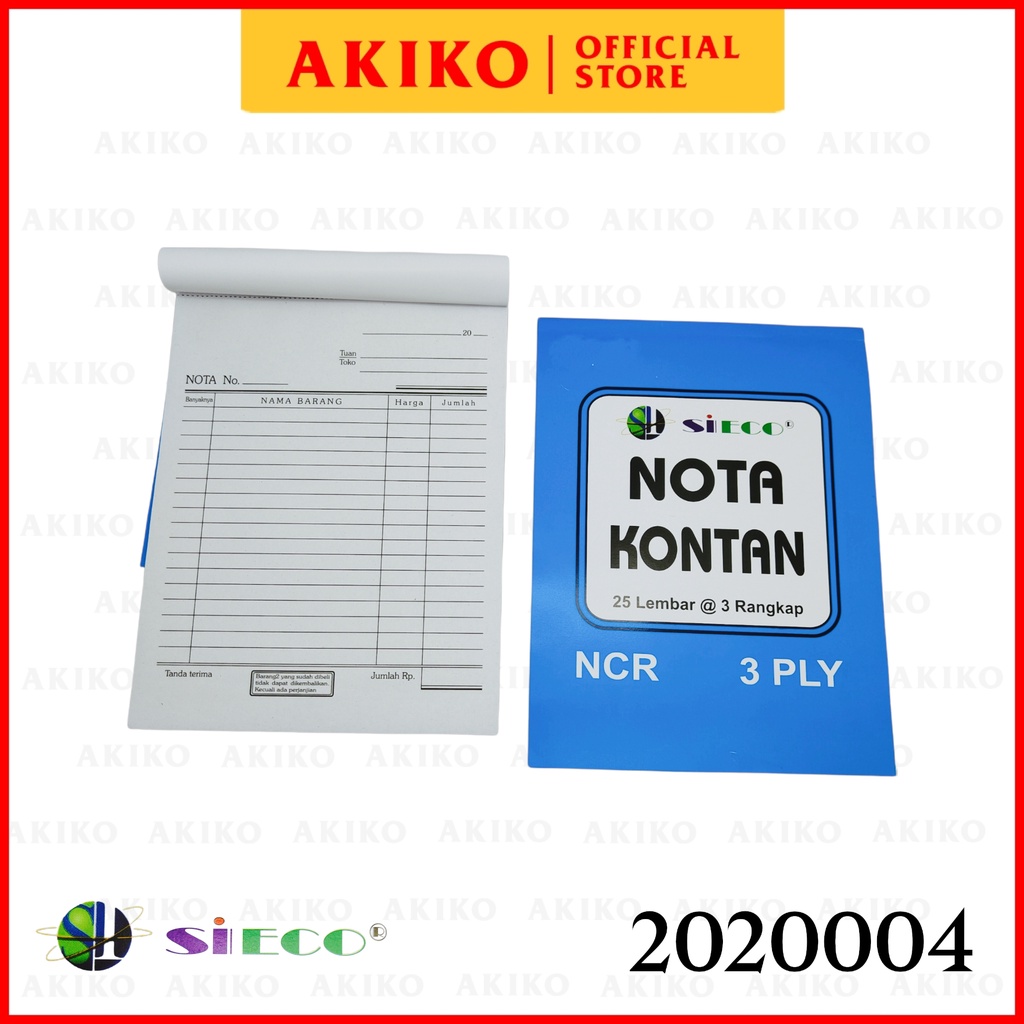 

Nota NCR B3 Sieco