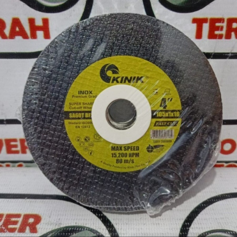 1set 10pcs Batu Gerinda Potong 4 x 1 KINIK Premium Cutting wheel