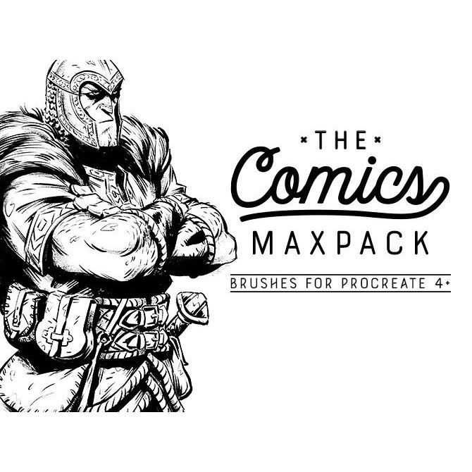 Procreate Brush - The Comics MaxPack Brush for Procreate