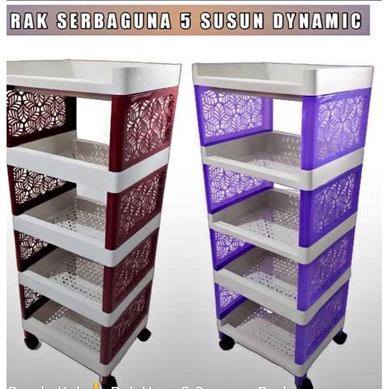 Rak yoyo 5 susun rak serbaguna rak dinamic