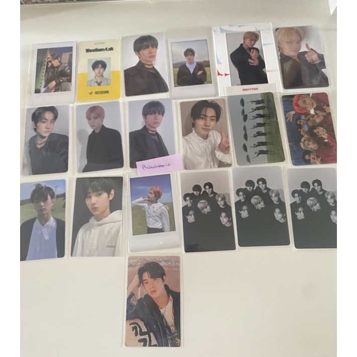 Official PC Photocard LD M2U PWS Enhypen Dimension:Answer album