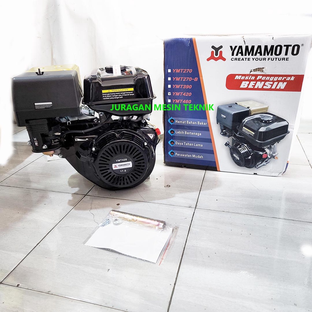 Mesin Penggerak Bensin 17 HP Yamamoto YMT420