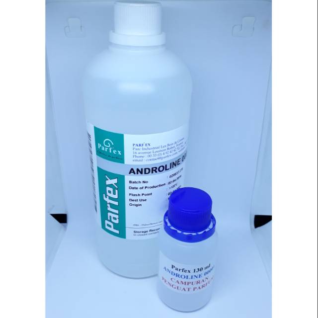 Fixative Penguat Parfum Androline By Parfex di jual ecer 130ml